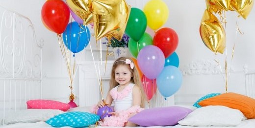 Воздушные шары на рождение малыша: какие выбрать